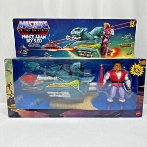 HE MAN 2020 Masters of the Universe MOTU Prince Adam Sky Sled Retro New in Box